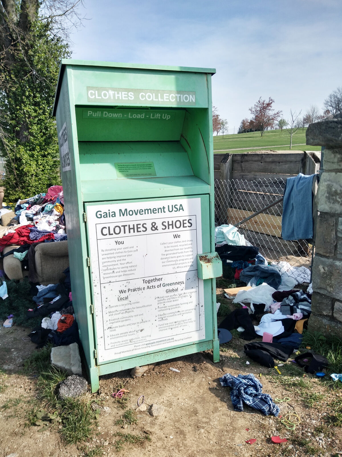 040921 You Asked Donation bin